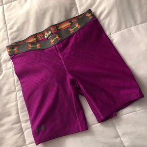 Under Armor Spandex Sliding Shorts
